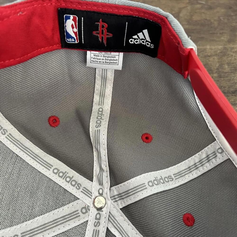 Adidas‎ NBA Houston Rockets SnapBack Hat - Picture 6 of 6
